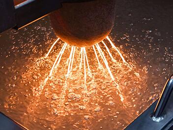 Goldproduktion in Pforzheim