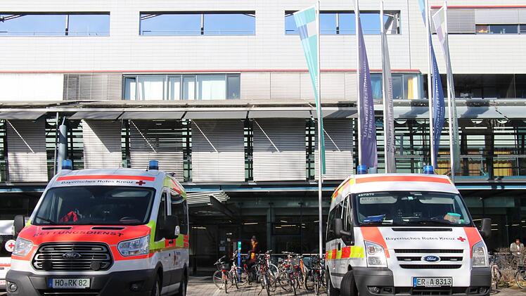 Erlanger (39) flieht verletzt aus Notaufnahme - "plötzlich aggressiv"