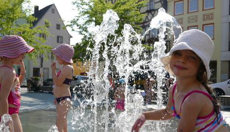 Hitze-Wochenende in Unterfranken