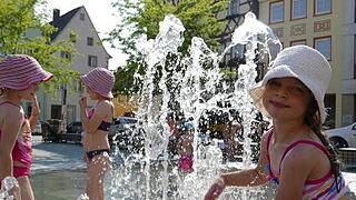 Hitze-Wochenende in Unterfranken