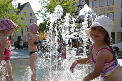 Hitze-Wochenende in Unterfranken