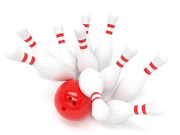 Bowling gibt es im Coburger Land nicht mehr. Die Bahnen im Sportland bleiben geschlossen. Foto: dpa