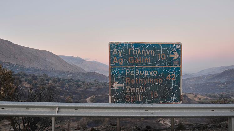 Waldbr&auml;nde in Griechenland - Kreta