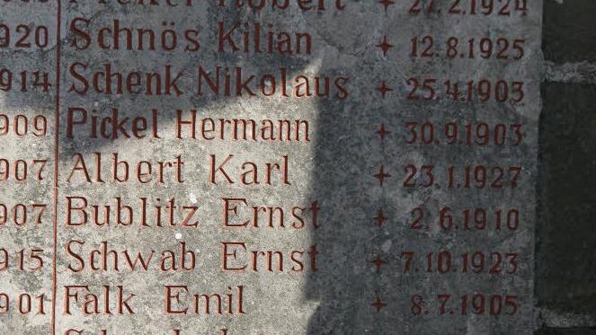 Zu den Vermissten im Zweiten Weltkrieg zählt der am 23. Januar 1927 geborene Knetzgauer Karl Albert.