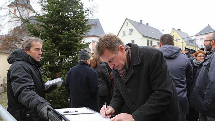 Abschied von Altlandrat Herbert Hofmann Foto: Barbara Herbst