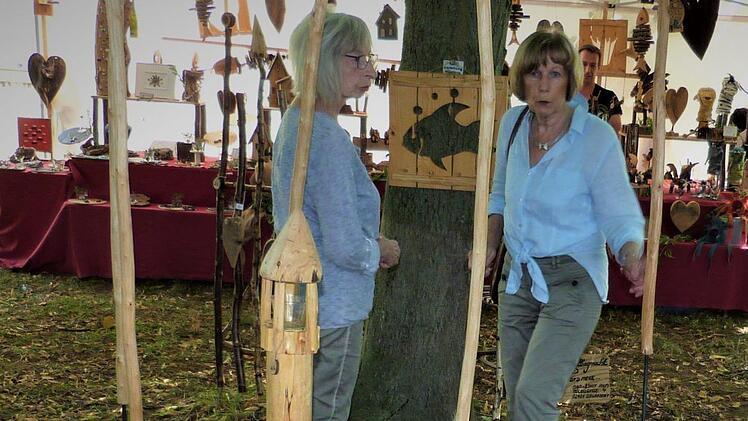 Impressionen von der Kunst- und Gartenmesse. Foto: Werner Reißaus