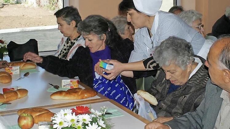 In der "Küche der Barmherzigkeit" werden bedürftige Menschen in Armenien mit Lebensmitteln versorgt. Spenden aus Höchstadt leisten dazu einen wesentlichen Beitrag.  Foto: privat
