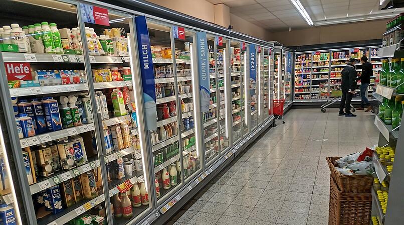 Supermarkt: Rewe-Filiale