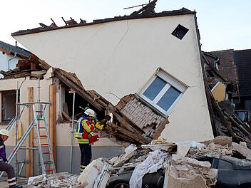 Haus in Baden-Württemberg eingestürzt - Mann gestorben