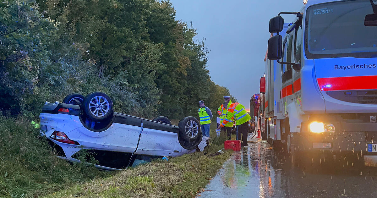 A3 in the Upper Palatinate: Car ends up in ditch – mother and baby dead
