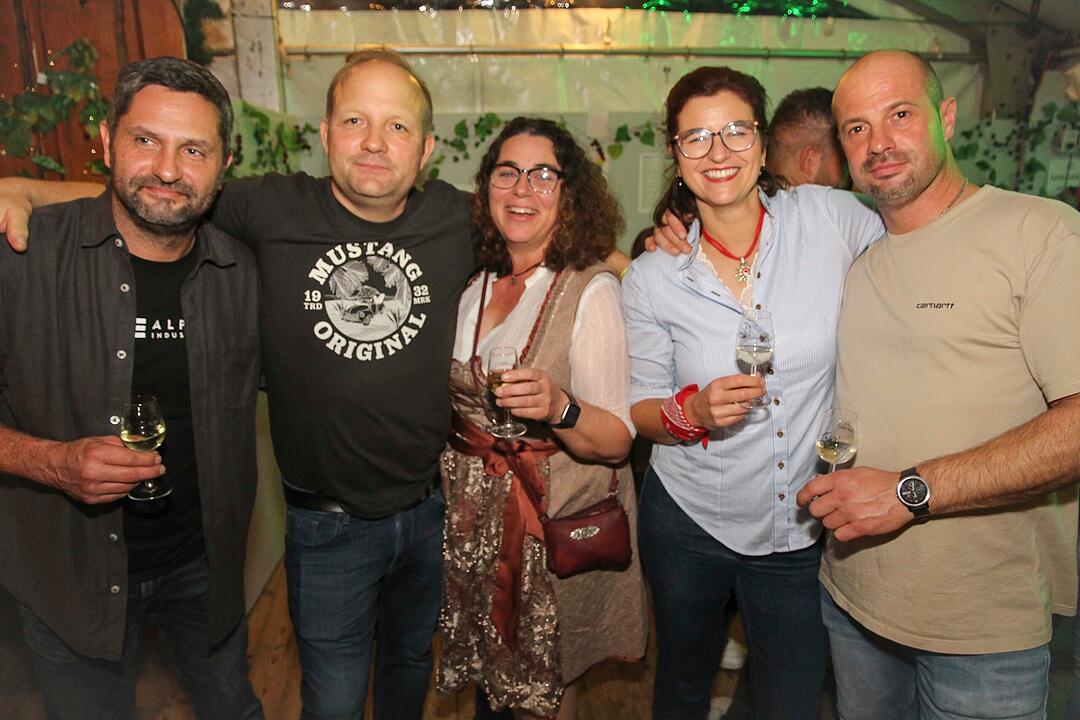 Endlich wieder Weinfest in Abtswind.