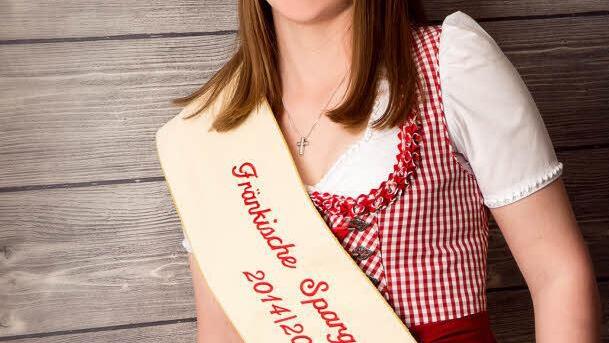 Miriam Adel - Fränkische Spargelkönigin. Foto: privat