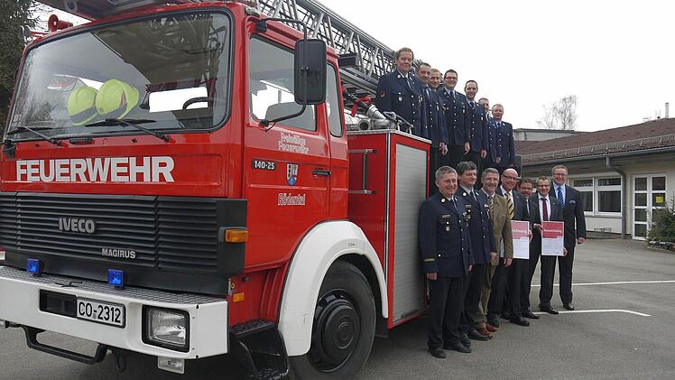 Die Geehrten bei der Kommandantentagung.