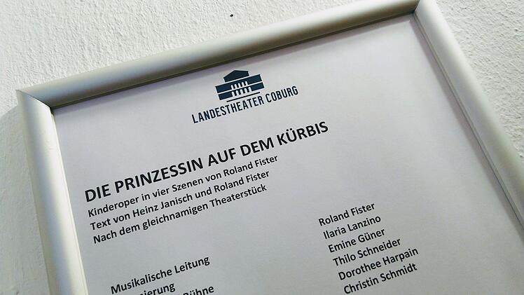 "Die Prinzessin auf dem Kürbis": Die Kinderoper von Roland Fister erlebte ihre Uraufführung am Landestheater Coburg.Foto: Jochen Berger