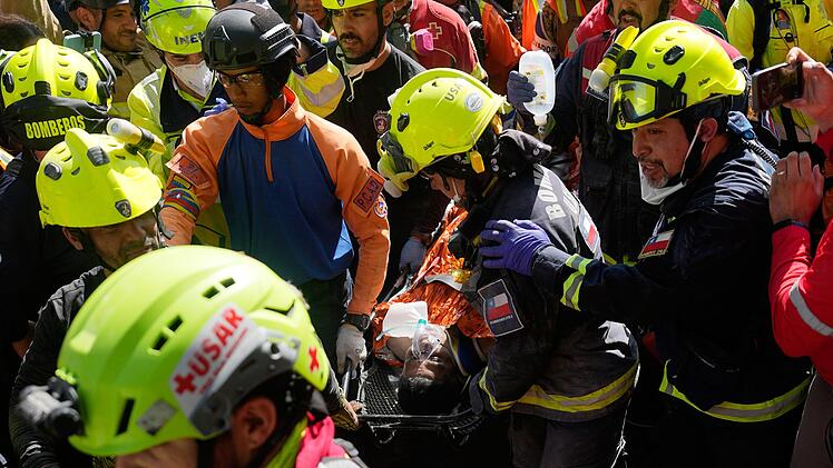 Nach den Erdbeben in Venezuela