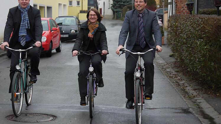 Michael Amthor, Christin Keller und Stefan Hinterleitner (von links).