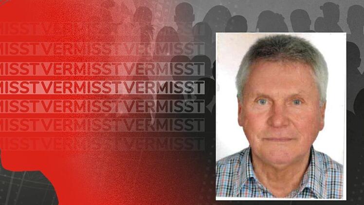 Edmund Nembach aus Ebersdorf bei Coburg wird seit dem Donnerstag, 2. November, vermisst.Polizei Coburg