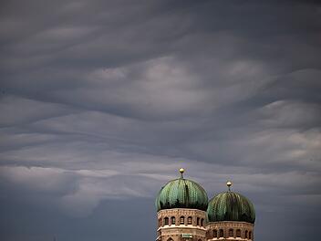 Wolken über München