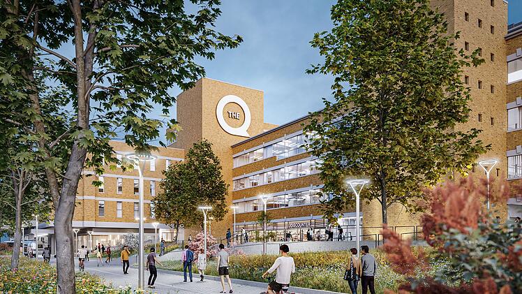 Nürnberger Mega-Projekt "The Q": Rewe, Lidl und Müller öffnen heute