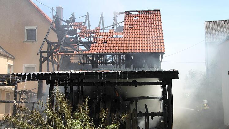Großbrand in Hutschdorf Foto: Andreas Schmitt
