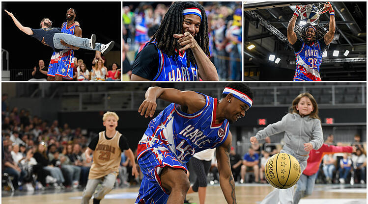 Bildergalerie: Harlem Globetrotters verzaubern Bamberg