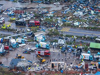 Unwetter in China