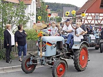 Beim Eichertreffen ist in Affalterthal immer viel los.  Foto: Löwisch