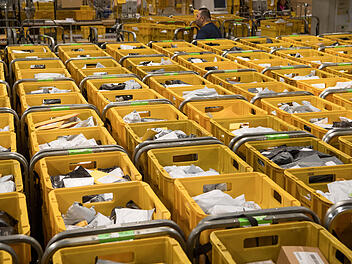 Internationales Postzentrum am Flughafen Frankfurt