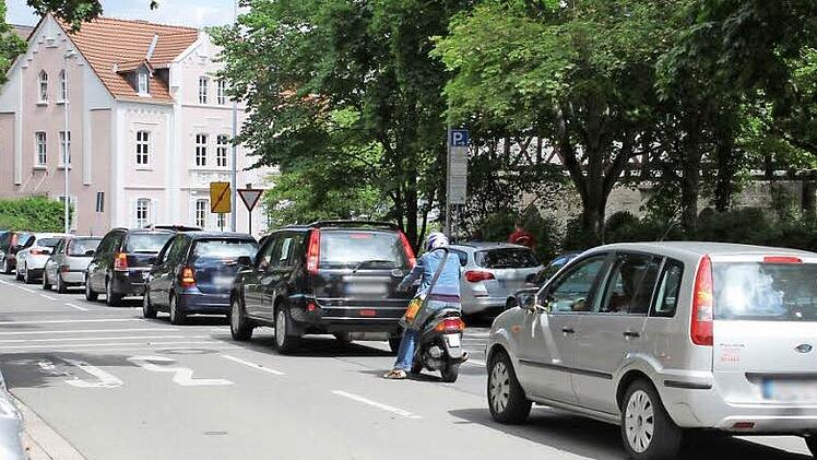 Mindestens einer wollte nach links - und hielt alle damit auf. Foto: Vivian Hopf