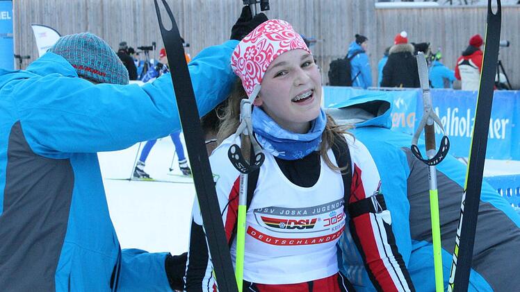 Erleichtert und glücklich: Valentina Umhöfer. Foto: privat