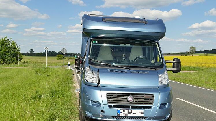 In Mittelfranken ist am Donnerstagnachmittag ein Radfahrer ums Leben gekommen, nachdem er mit einem Wohnmobil kollidierte. Foto: News5/Oßwald