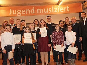 Die Preisträger des Wettbewerbs aus Coburg  Foto: Gerda Völk