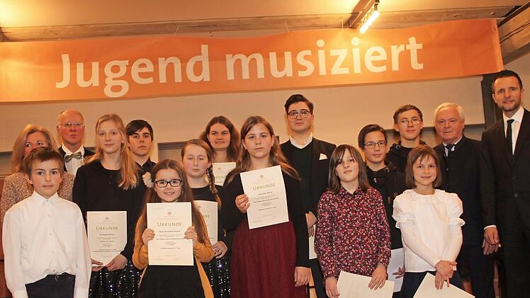 Die Preisträger des Wettbewerbs aus Coburg  Foto: Gerda Völk