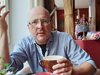 Auf ein Wort: Stefan Haufe im lockeren Gespräch mit unserem Reporter  Foto: Marco Meißner
