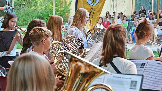 Am Abschlusskonzert der „Next Generation“ wirkten über 200 Jungmusiker mit.