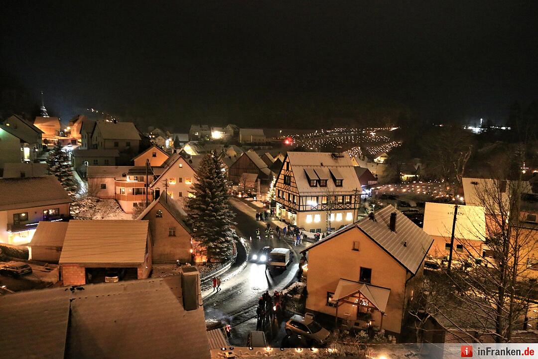 Beeindruckendes Lichterfest in Obertrubach