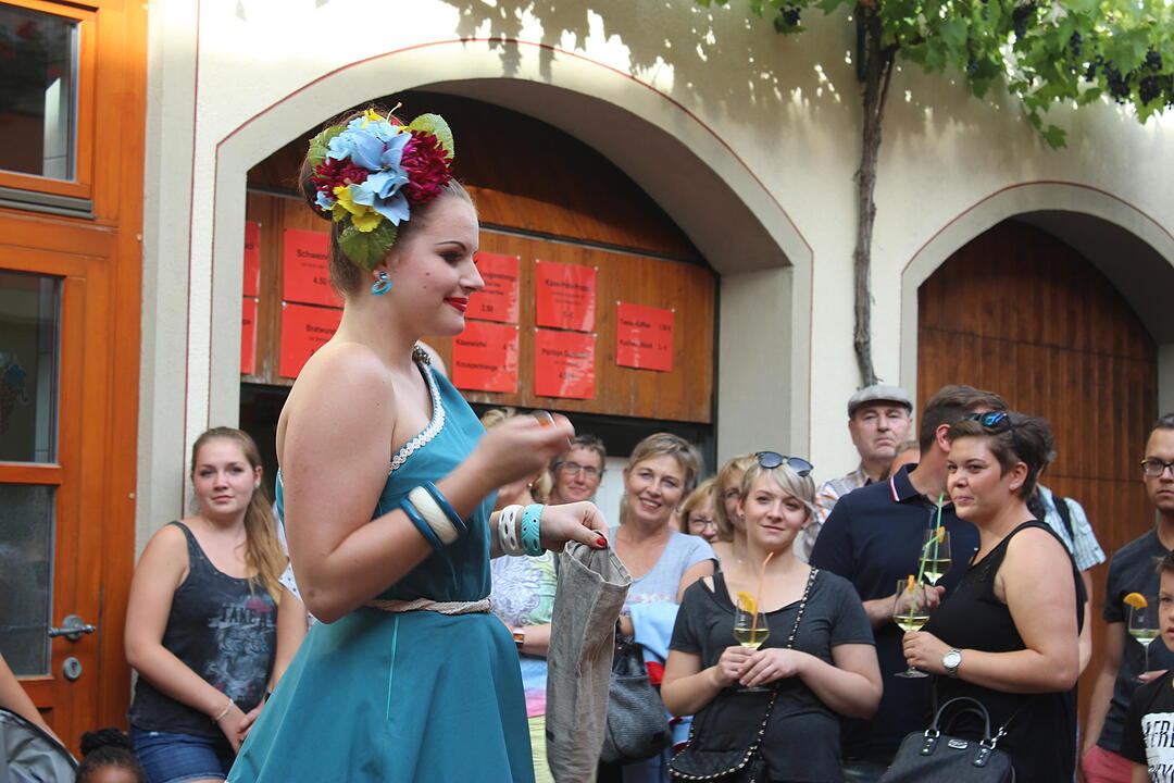 Modenschau im Freihof