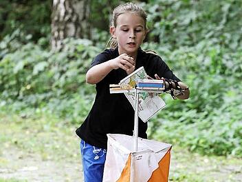 Ingrid Idolla von der OLG Regensburg hat das Ziel erreicht und loggt sich dort ein. Fotos: sportpress