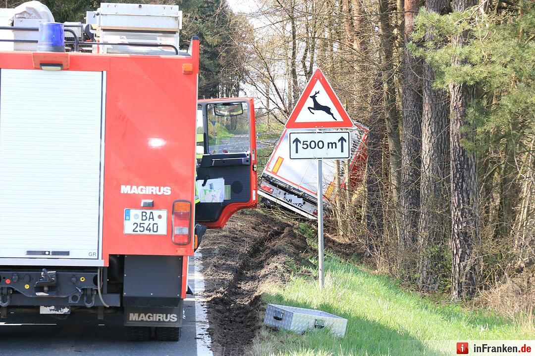 Schwerer Lkw-Unfall bei Stadelhofen