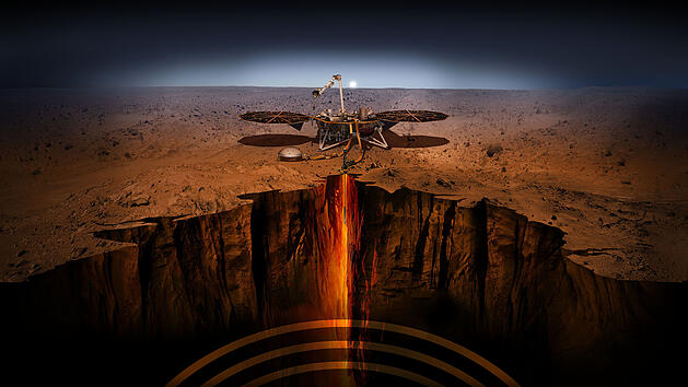 Im November 2018 landete InSight auf dem Mars.