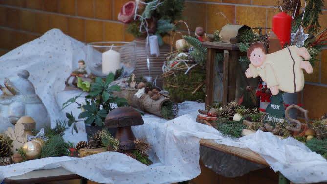 Großwenkheimer Weihnachtsmarkt. Foto: Anton Then