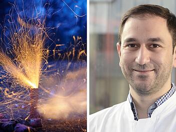 Privates Feuerwerk an Silvester: Erlanger Augenklinik mit "deutlichem" Rat