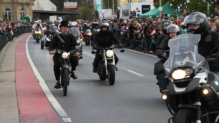 Impression vom Motorrad-Korso