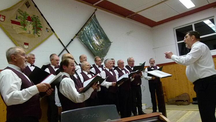 Unter dem Motto "Das Jahr im Lied - Mit Gesang durch die Jahreszeiten" lud der Liederkranz ins Seßlacher Sportheim ein. Natürlich hatten die Gastgeber auch gelungene Auftritte.Foto: Lothar Weidner