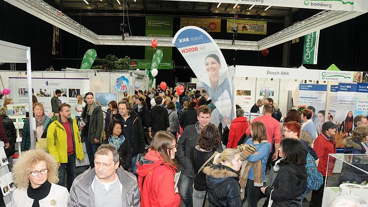 Die 14. Gesundheitsmesse bietet wieder viele Infos vom 2. bis 4. März in der Brose Arena. Es gibt auch interessante Vorträge und Nightshopping.  Foto: PR