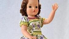 Auf Instagram und Facebook stellt das Museum auch ausgewählte Exponate vor - hier das "ungeliebte Girlie" aus dem Jahr 1957. Foto: Museum der deutschen Spielzeugindustrie