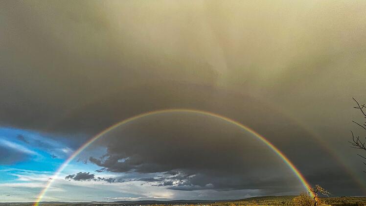 Bamberg: Regen, Sonne und spektakuläre Regenbögen - Video und Bilderstrecke zeigen Wetterphänomen