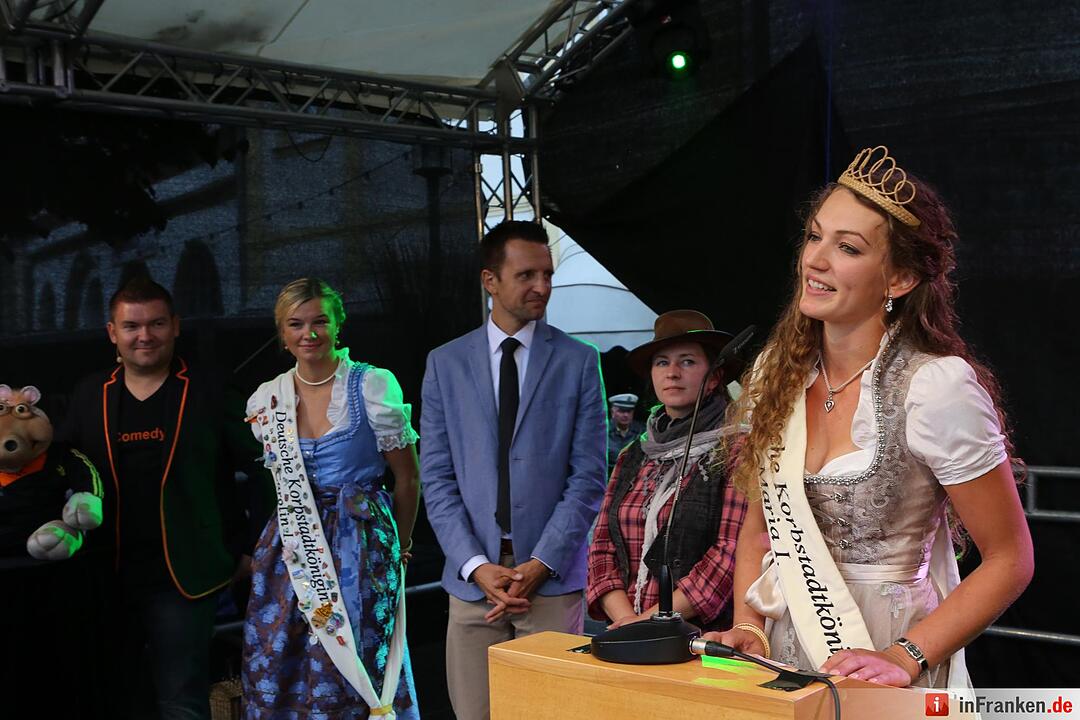 Korbmarkt Lichtenfels 2016 am Samstag