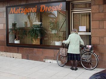 Mit der Metzgerei Dresel in der Hauptstraße verschwindet in Höchstadt ein Familienbetrieb mit Tradition.  Foto: Christian Bauriedel