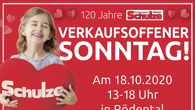 Jubiläum beim Einrichtungshaus Schulze in Rödental